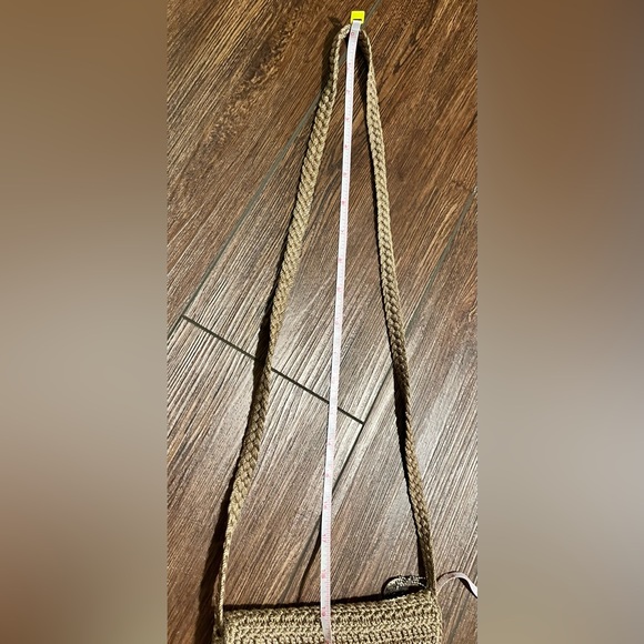 The Sak, small crochet crossbody bag. Tan. - Picture 11 of 11
